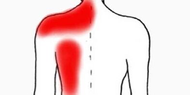 durere sub omoplatul stâng din spate